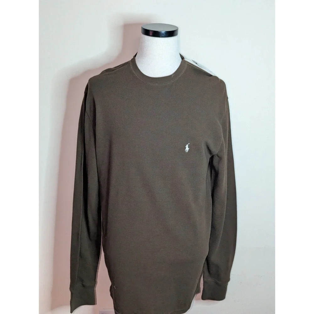 Polo Ralph Lauren Ribbed Crewneck Cotton Sweater‎ Size XL